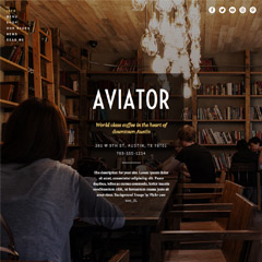 Макет Aviator